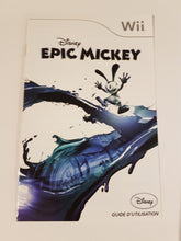 Charger l&#39;image dans la galerie, Epic Mickey [manuel] - Nintendo Wii
