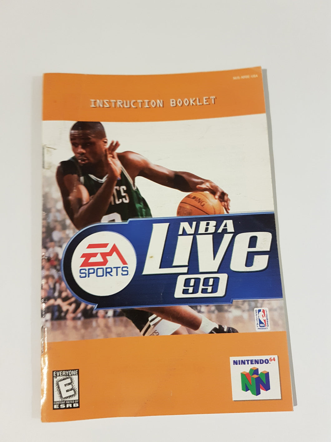 NBA Live 99 [manual] - Nintendo 64 | N64