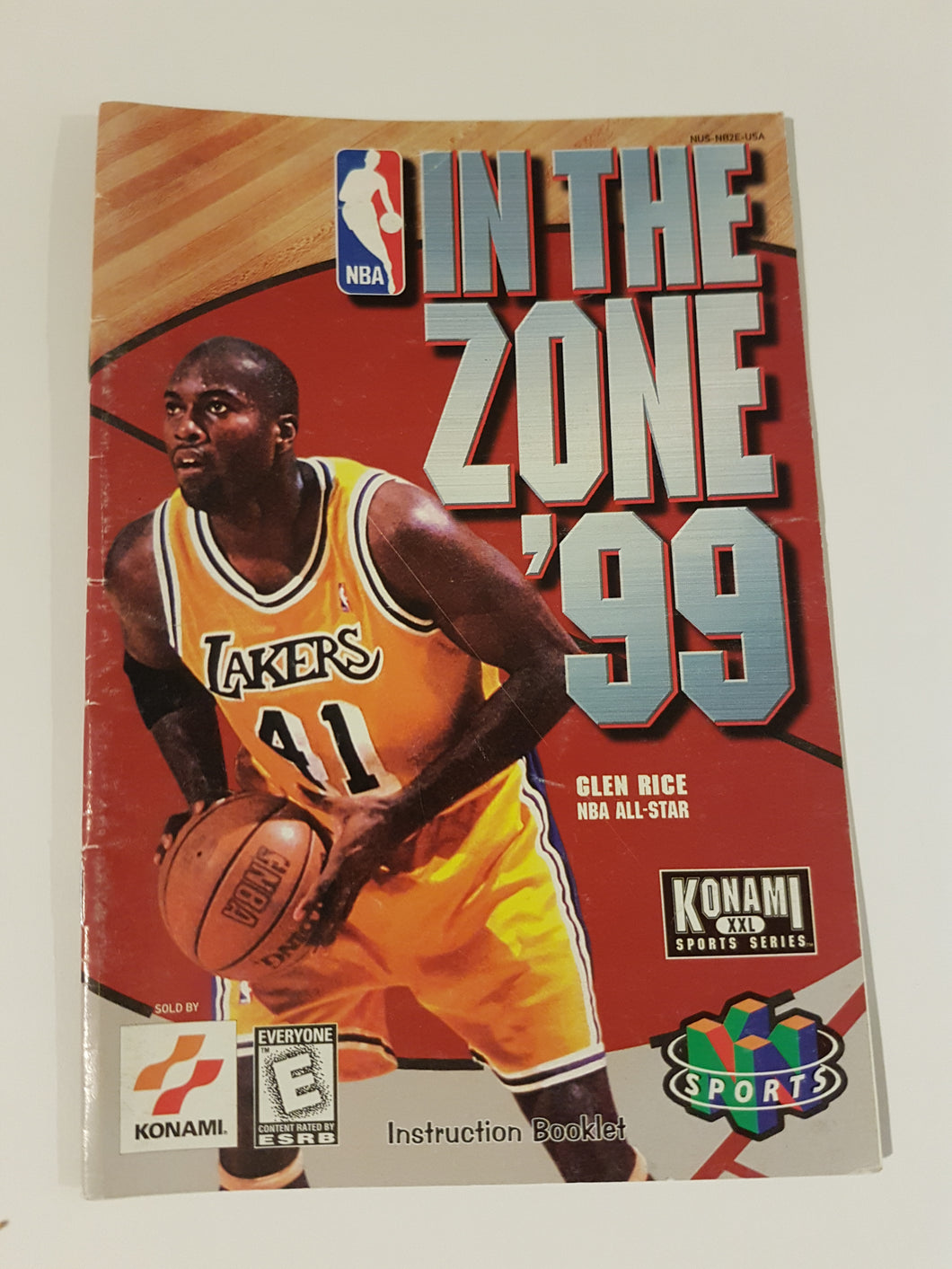 NBA In the Zone '99 [manual] - Nintendo 64 | N64