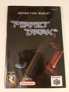 Perfect Dark [manual] - Nintendo 64 | N64