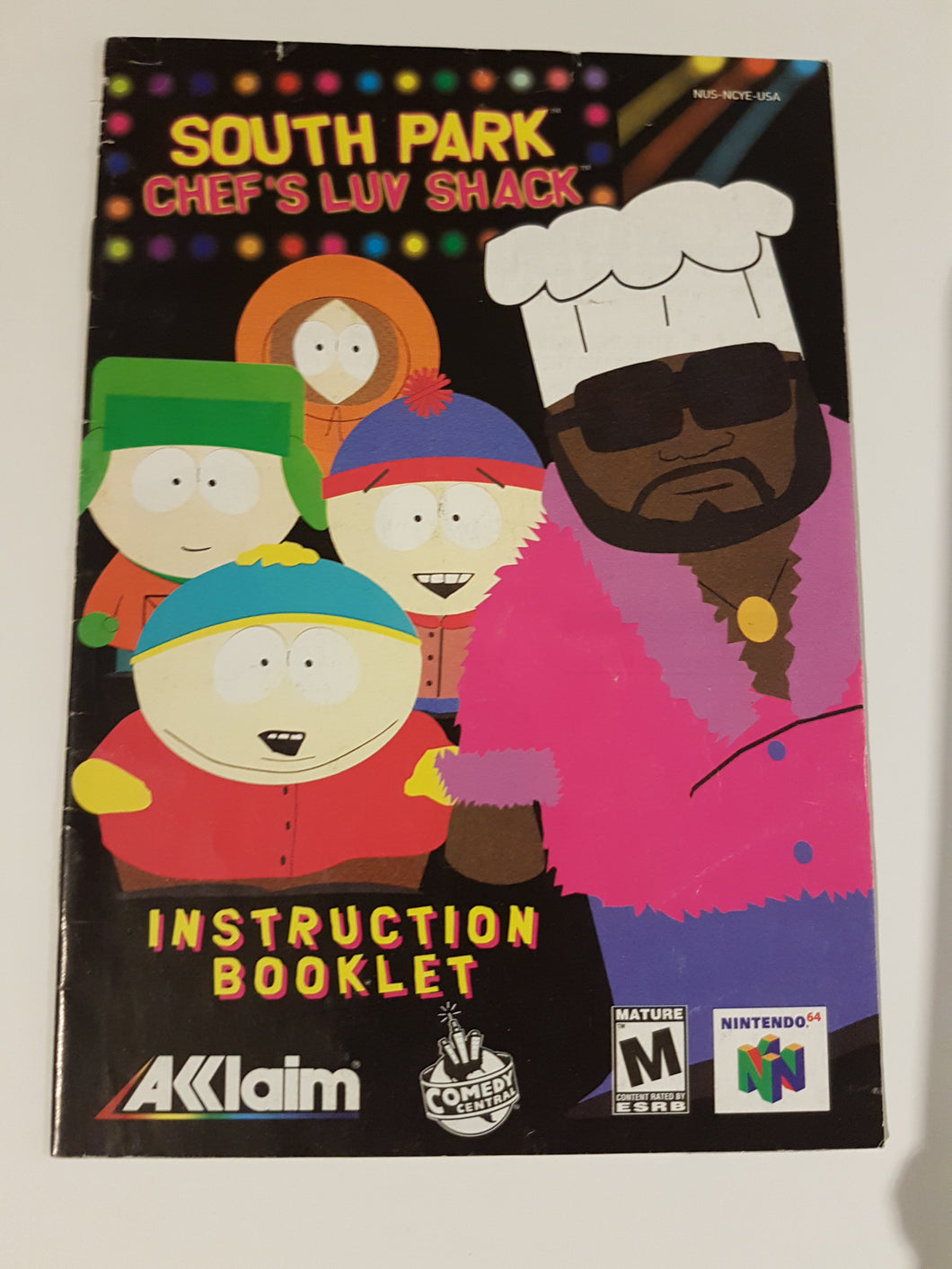 South Park Chef's Luv Shack [manual] - Nintendo 64 | N64