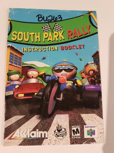 South Park Rally [manual] - Nintendo 64 | N64