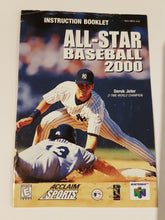 Load image into Gallery viewer, All-Star Baseball 2000 [manual] - Nintendo 64 | N64
