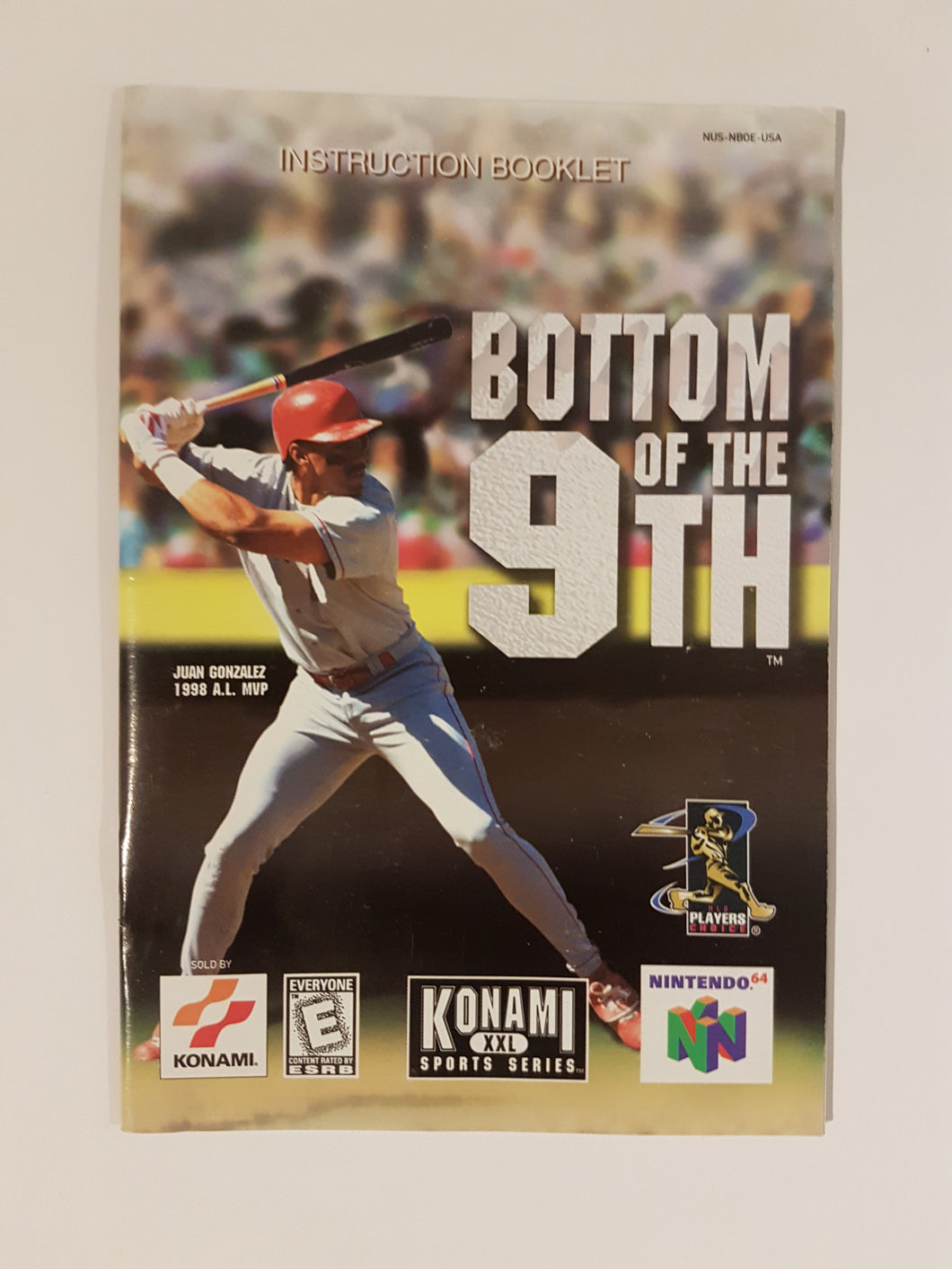 Bottom of the 9th [manual] - Nintendo 64 | N64
