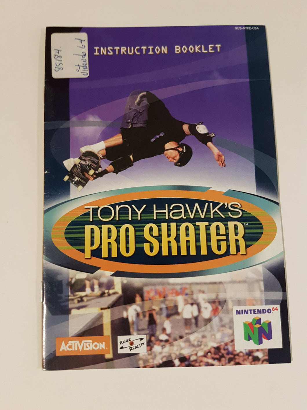 Tony Hawk [manuel] - Nintendo 64 | N64