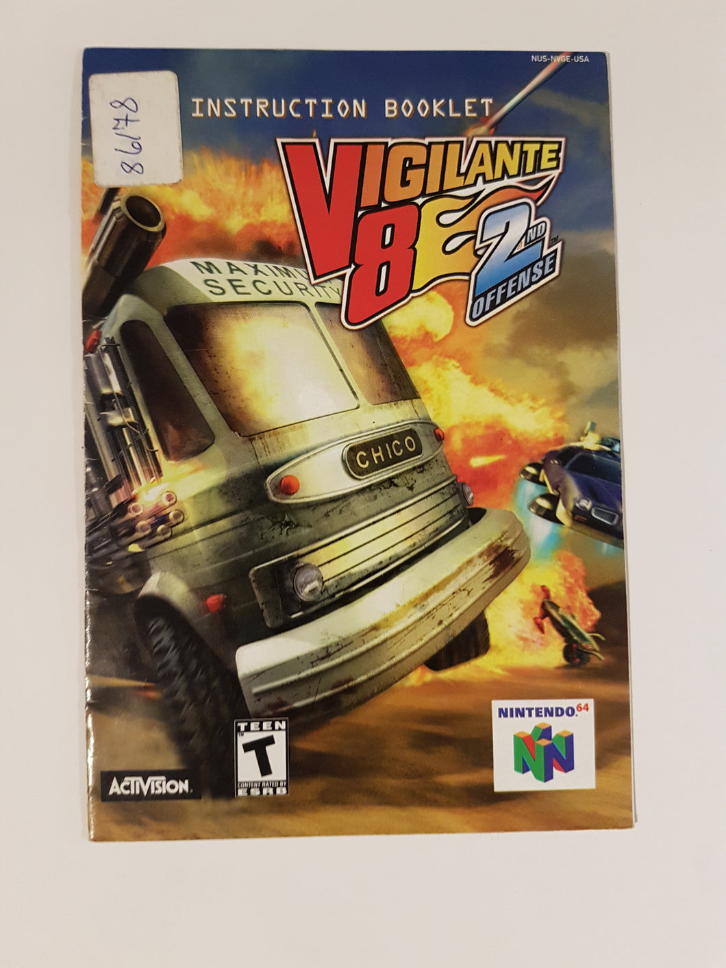 Vigilante 8 2nd Offense [manuel] - Nintendo 64 | N64