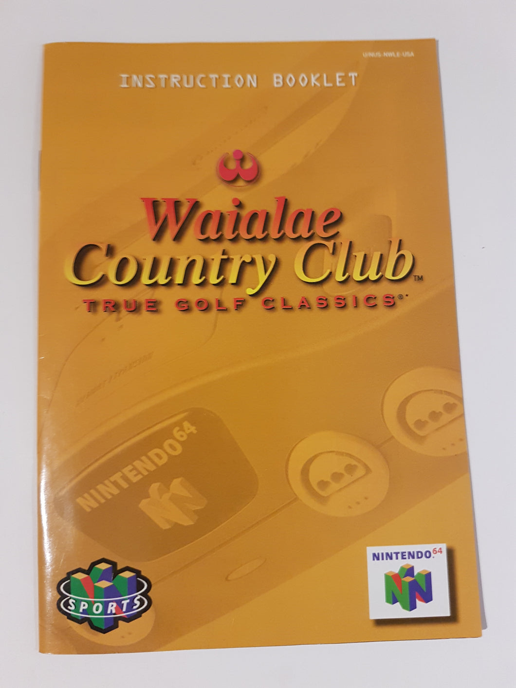 Waialae Country Club [manual] - Nintendo 64 | N64