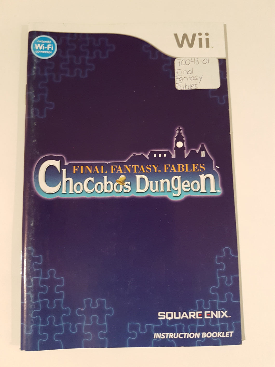 Final Fantasy Fables Chocobo's Dungeon [manual] - Nintendo Wii