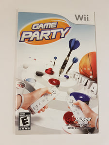 Game Party [manual] - Nintendo Wii