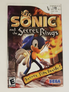 Sonic and the Secret Rings [manuel] - Nintendo Wii