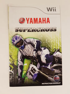 Yamaha Supercross [manuel] - Nintendo Wii