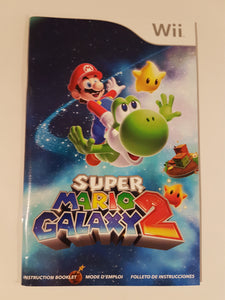 Super Mario Galaxy 2 [manual] - Nintendo Wii