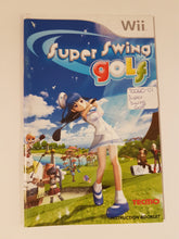 Charger l&#39;image dans la galerie, Super Swing Golf [manuel] - Nintendo Wii
