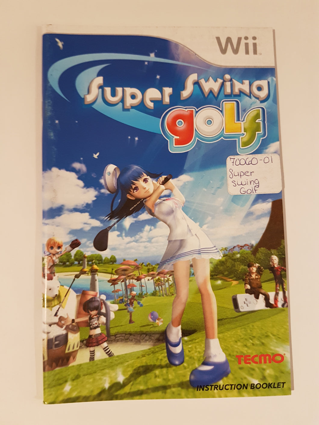 Super Swing Golf [manuel] - Nintendo Wii