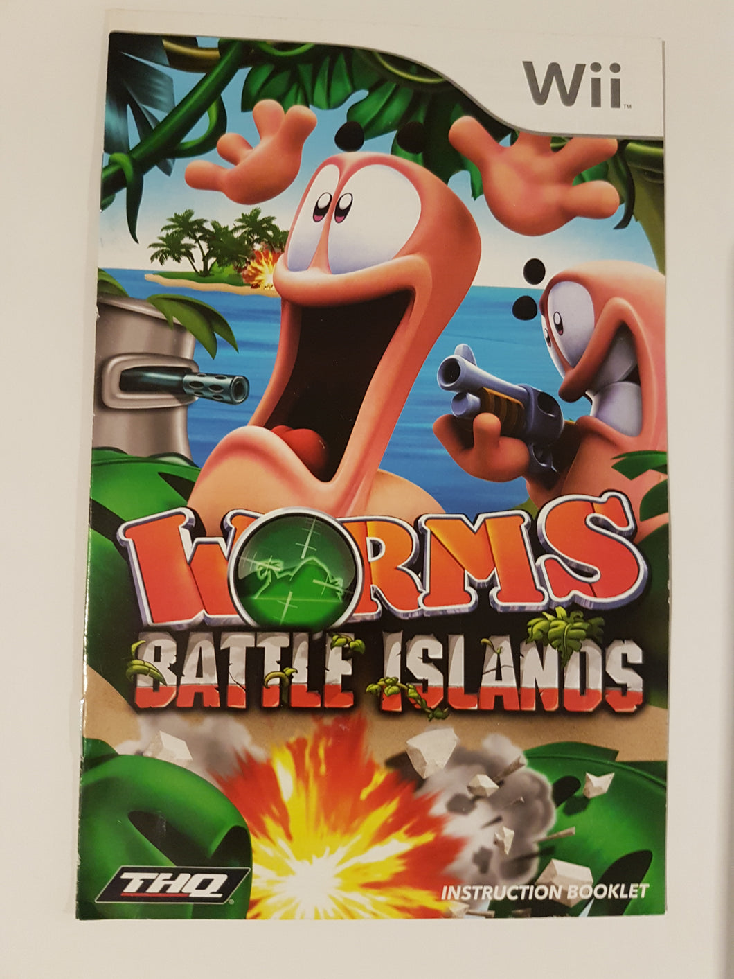 Worms - Battle Islands [manuel] - Nintendo Wii