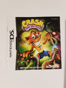 Crash Mind Over Mutant [manual] - Nintendo DS