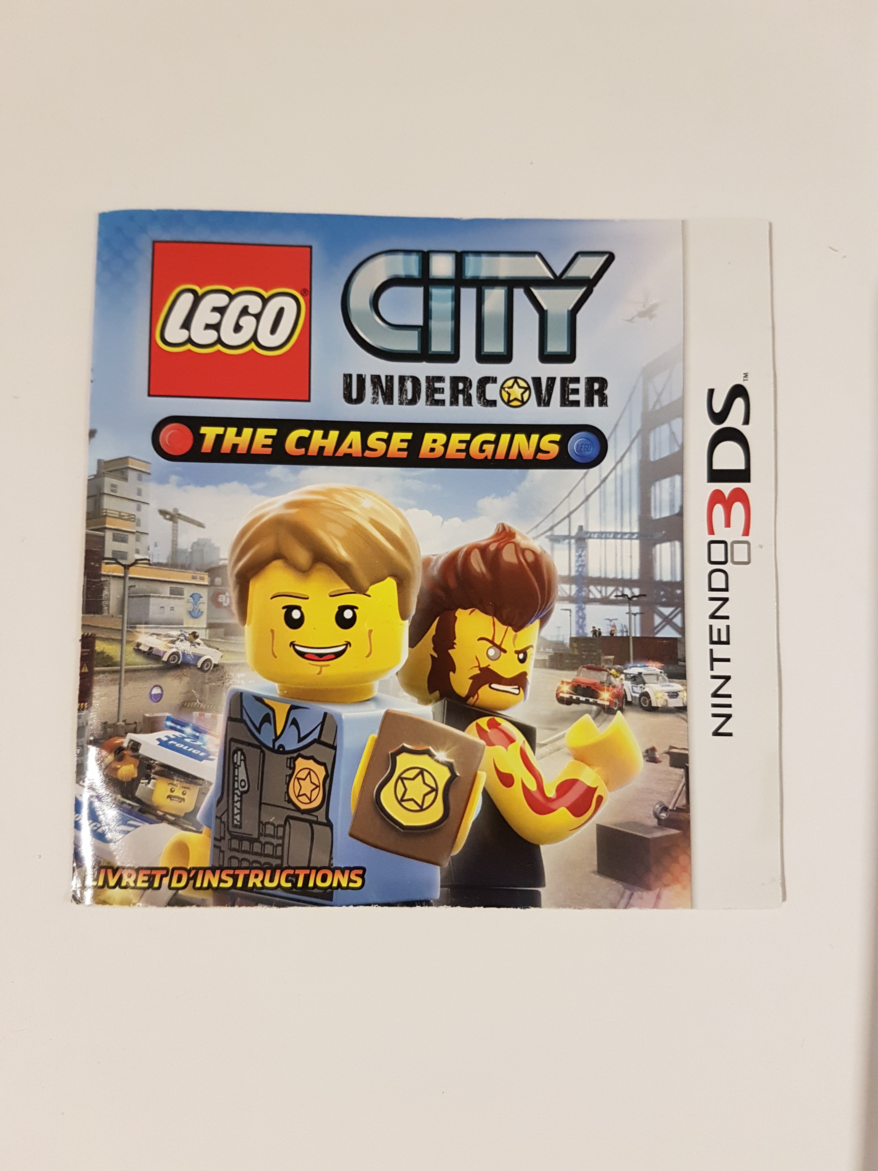 JEU LEGO CITY UNDERCOVER THE CHASE BEGINS 3DS 