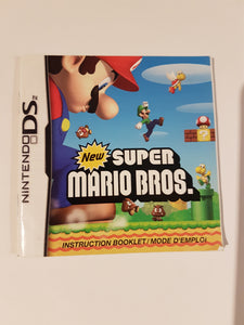 New Super Mario Bros [manual] - Nintendo DS