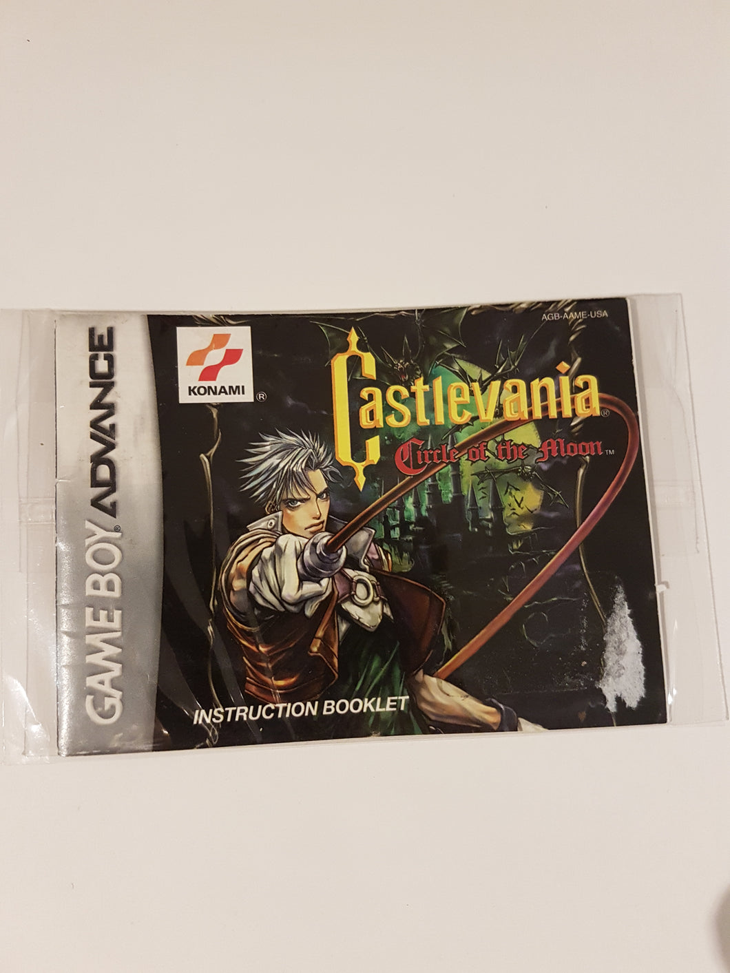 Castlevania Circle of the Moon [manual] - Nintendo GameBoyAdvance