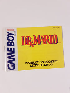 Dr Mario [manuel] - Nintendo GameBoy