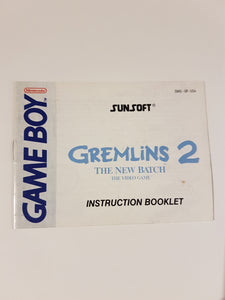 Gremlins 2 [manuel] - Nintendo GameBoy