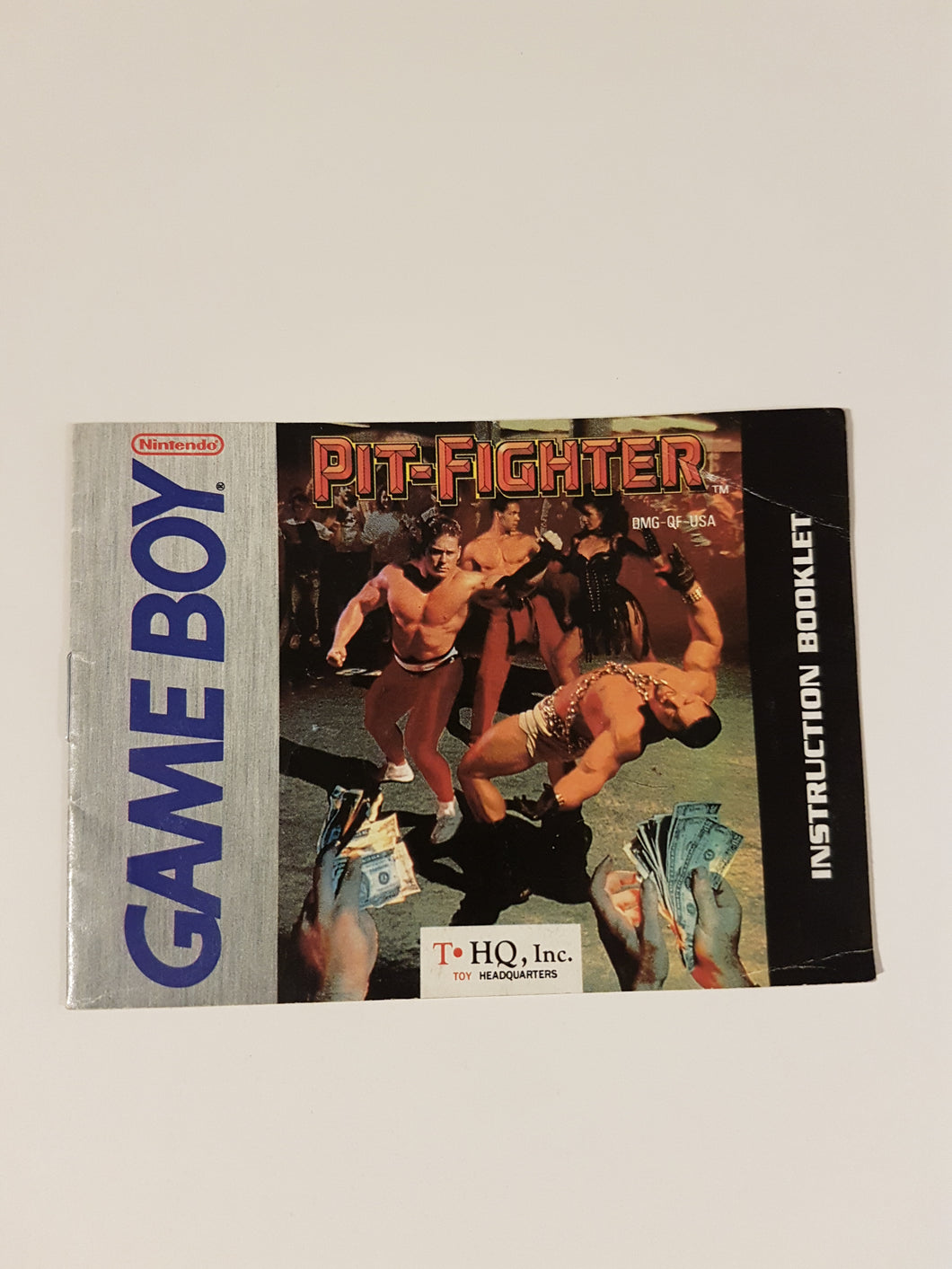 Pit-Fighter [manual] - Nintendo GameBoy