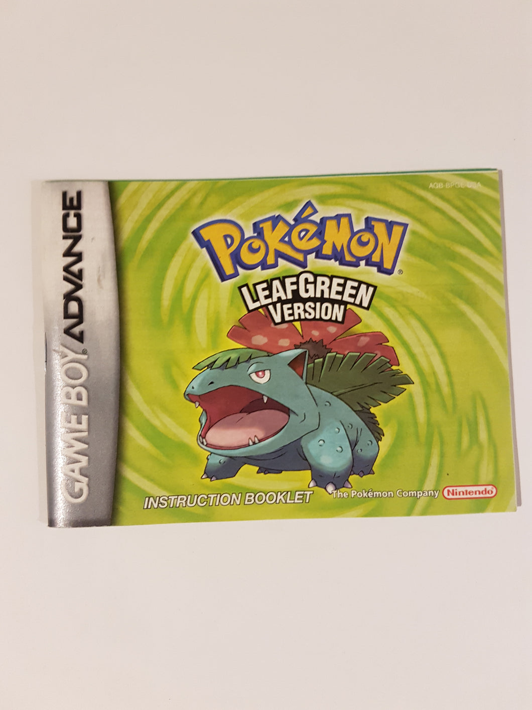 Pokemon LeafGreen Version [manual] - Nintendo GameBoyAdvance