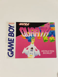 Quarth [manuel] - Nintendo GameBoy