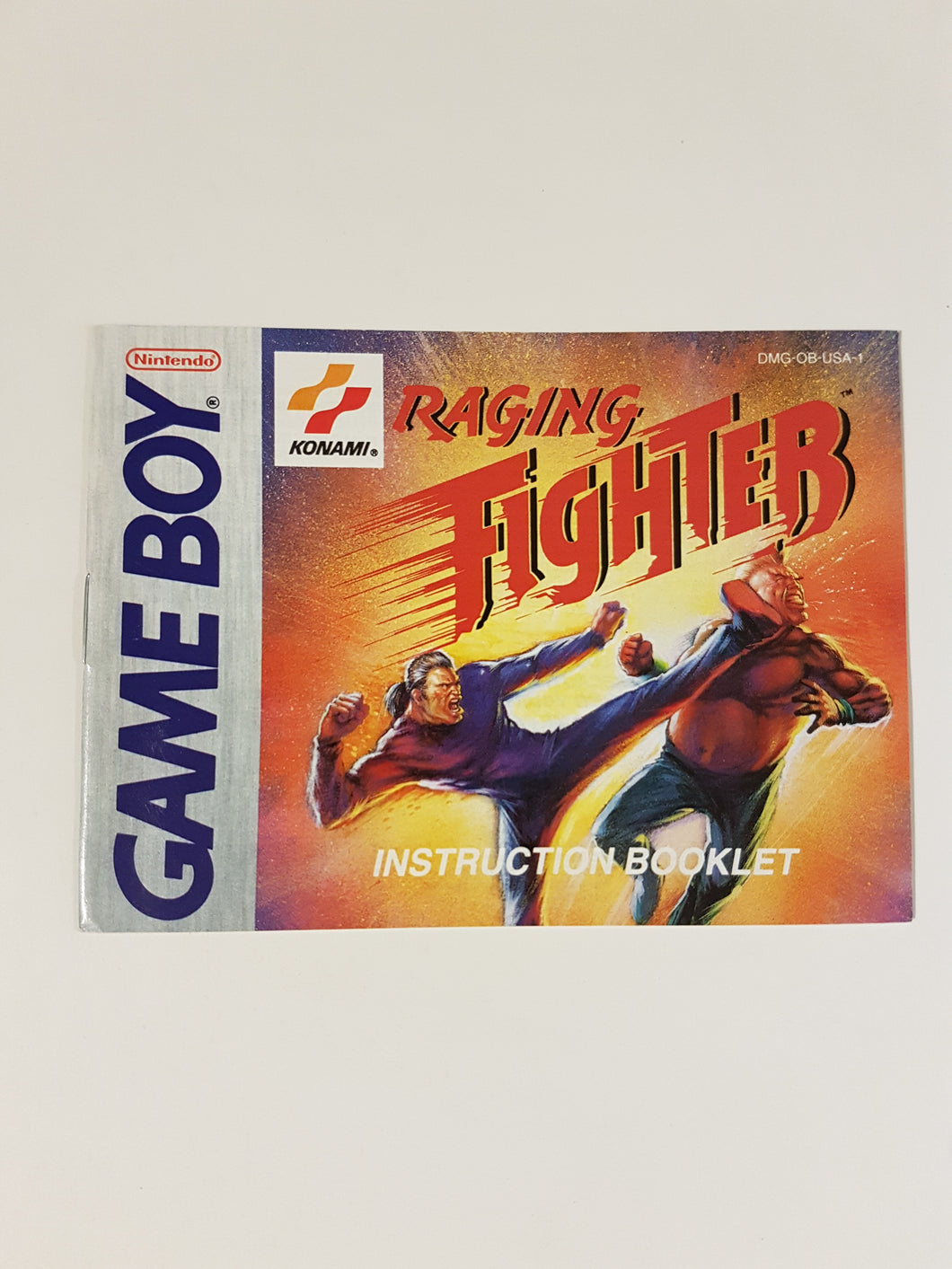 Raging Fighter [manuel] - Nintendo GameBoy