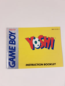 Yoshi [manual] - Nintendo GameBoy