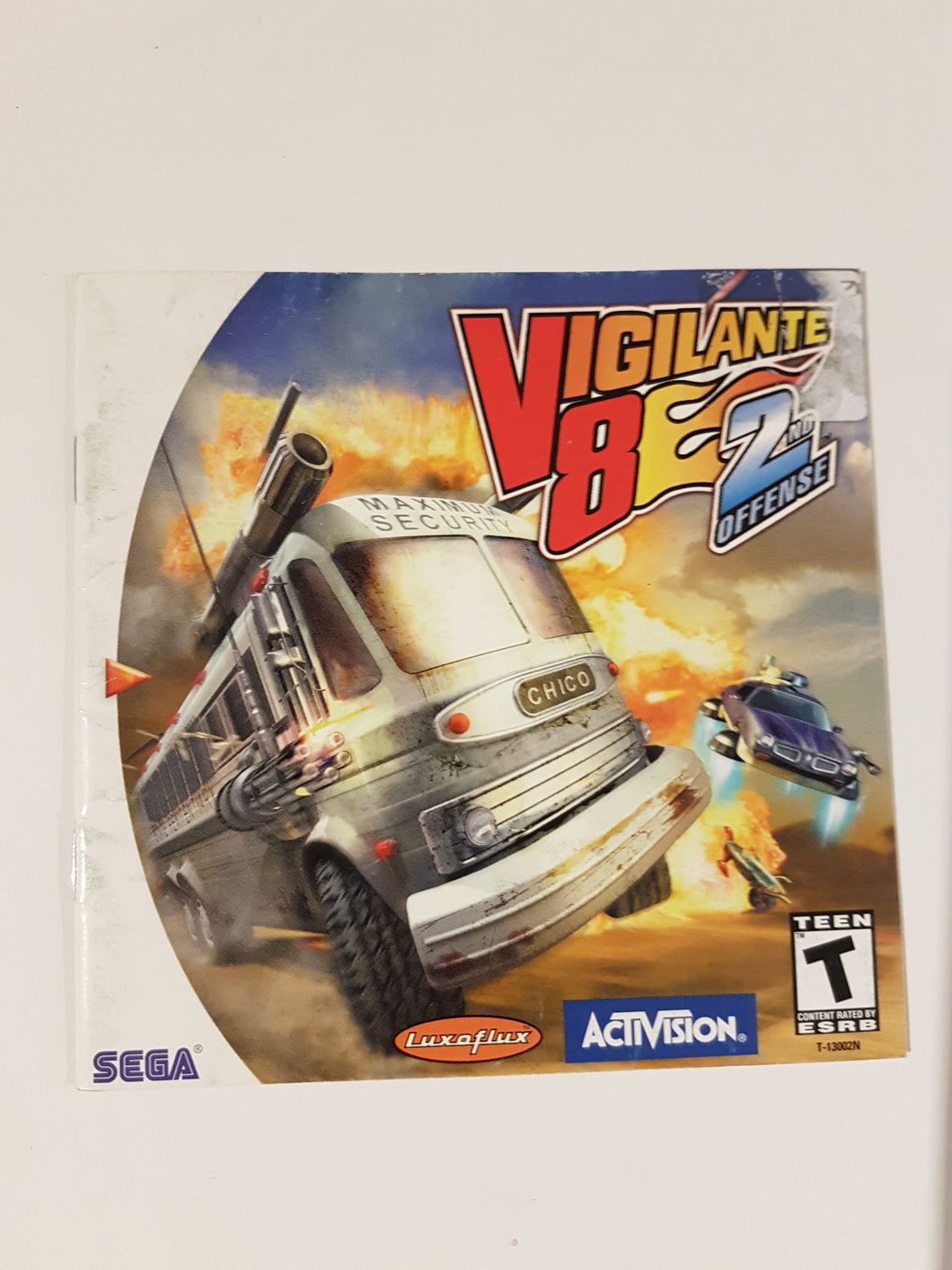 Vigilante 8 Second Offense [manuel] - Sega Dreamcast