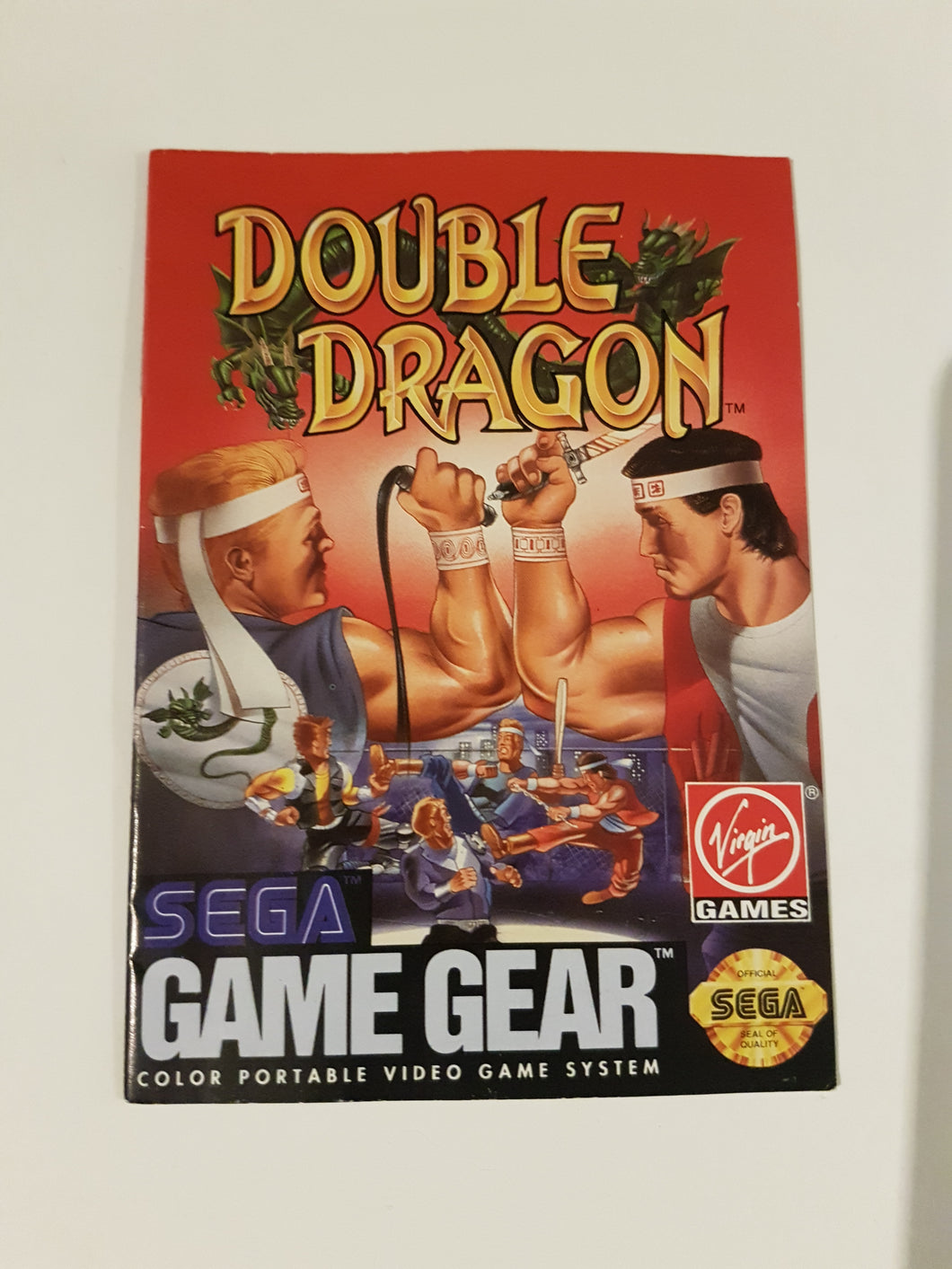 Double Dragon [manual] - Sega Gamegear