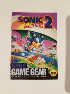 Sonic the Hedgehog 2 [manual] - Sega Gamegear