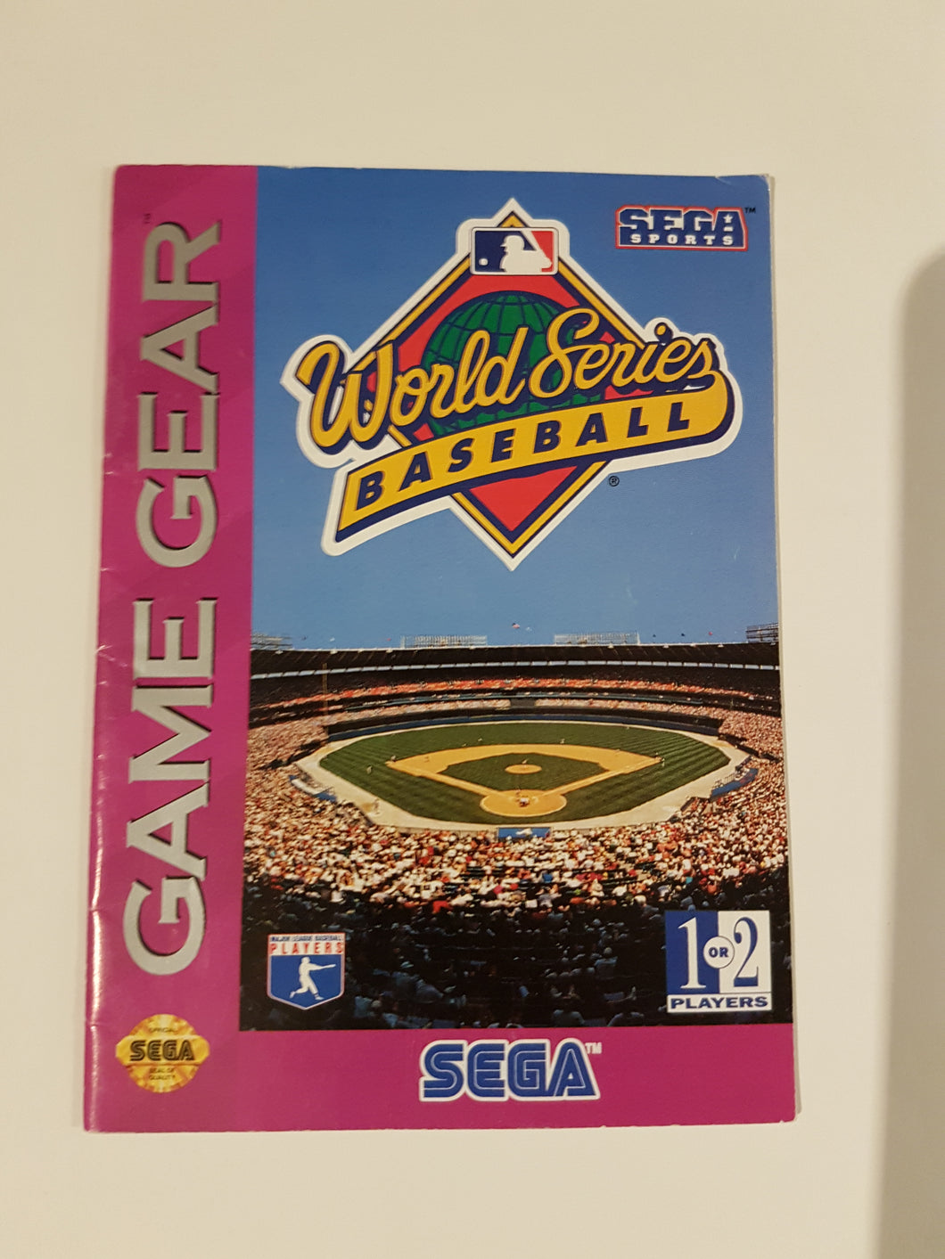 World Series Baseball [manual] - Sega Gamegear