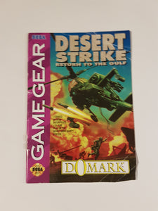 Desert Strike [manual] - Sega Gamegear