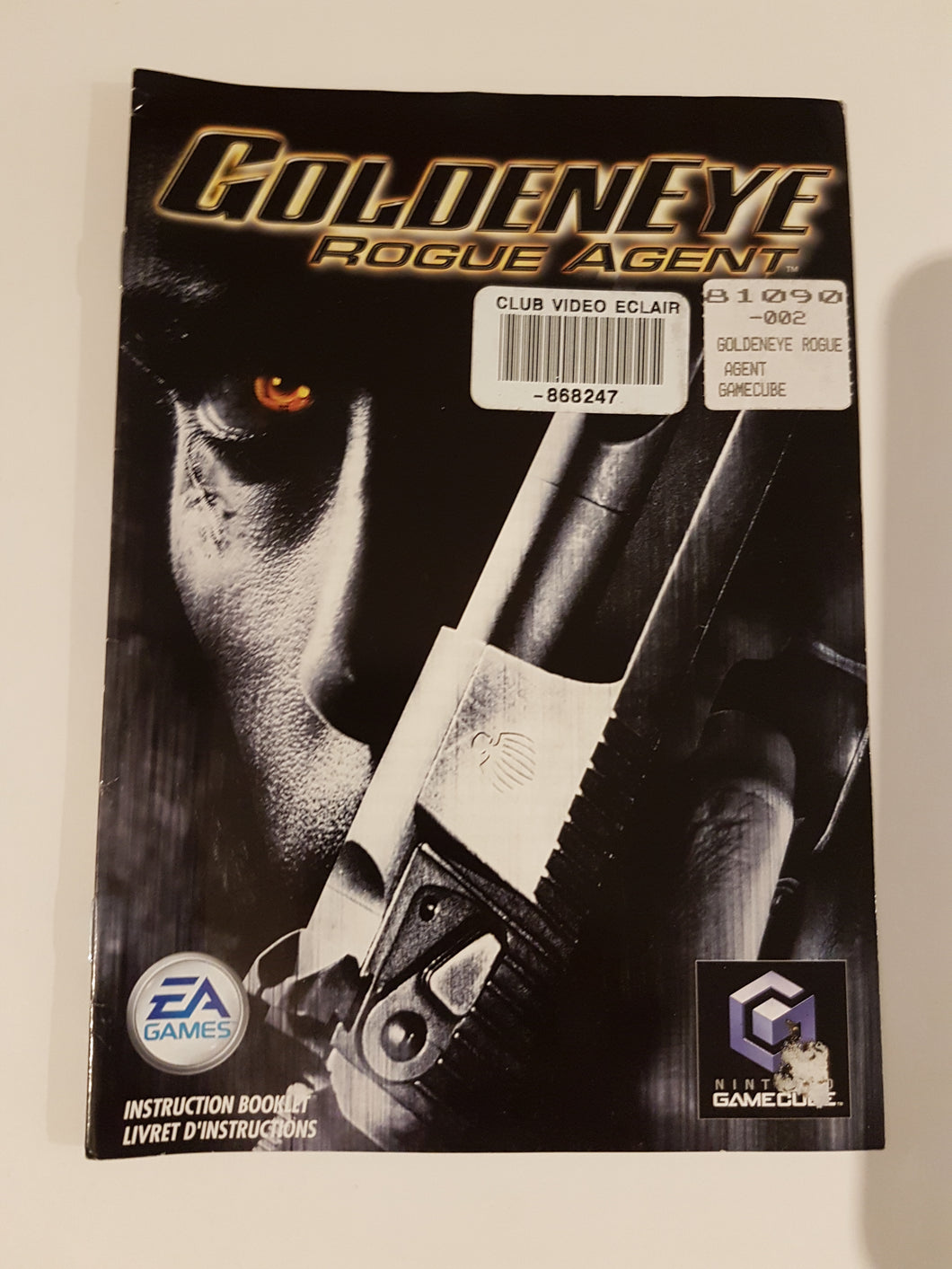 GoldenEye Rogue Agent [manuel] - Nintendo GameCube