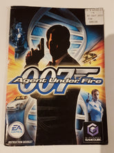 Charger l&#39;image dans la galerie, 007 Agent Under Fire [manuel] - Nintendo GameCube
