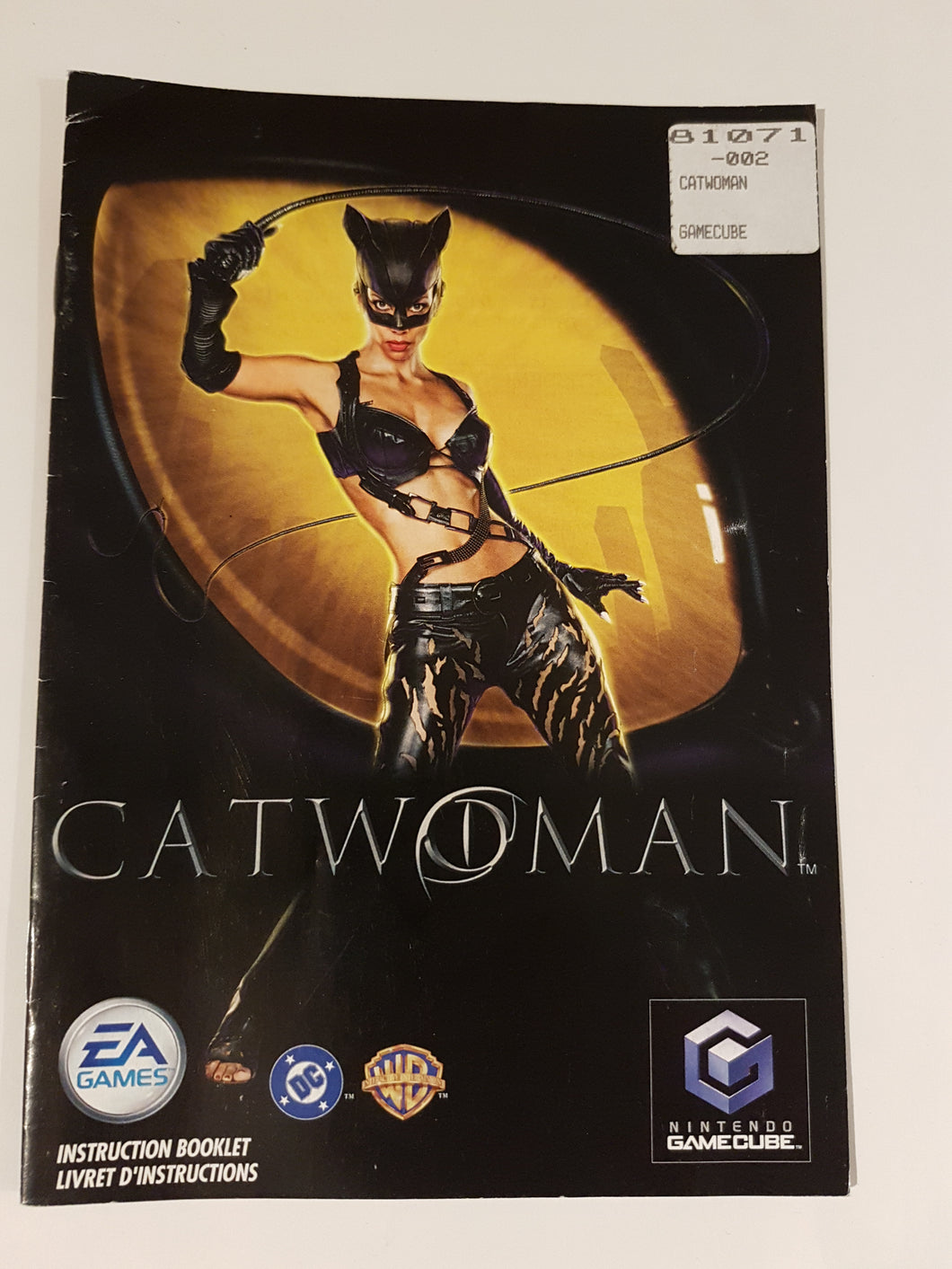 Catwoman [manual] -  Nintendo GameCube