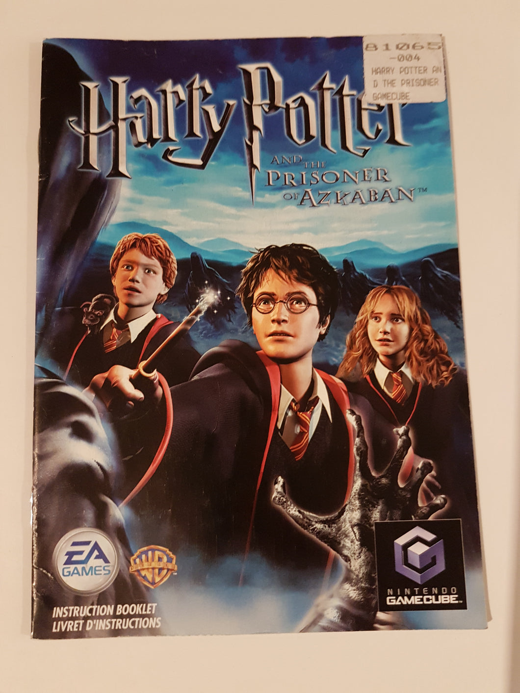 Harry Potter Prisoner of Azkaban [manual] - Nintendo GameCube