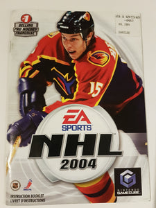 NHL 2004 [manuel] - Nintendo GameCube