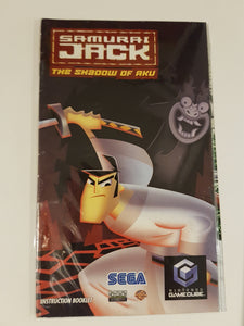 GameCube - Samurai Jack Shadow of Aku [manual]