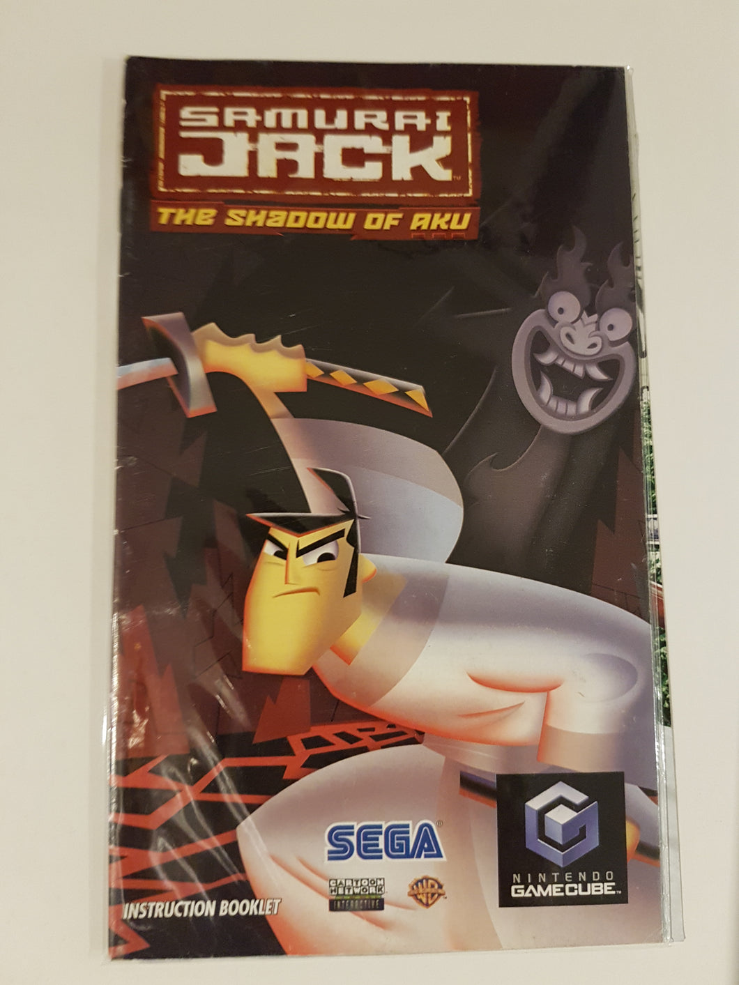 GameCube - Samurai Jack Shadow of Aku [manual]