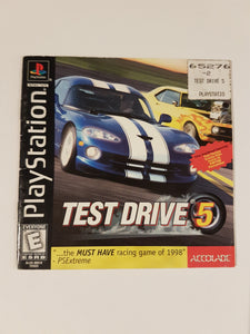 Test Drive 5 [manuel] - Sony Playstation 1 | PS1