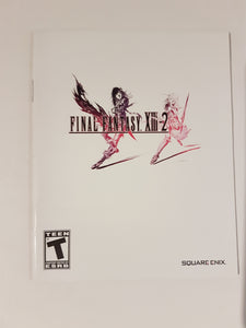 Final Fantasy XIII-2 [manual] - Sony Playstation 3 | PS3