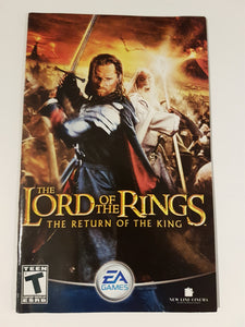 Lord of the Rings Return of the King [manual] - Playstation | PS2