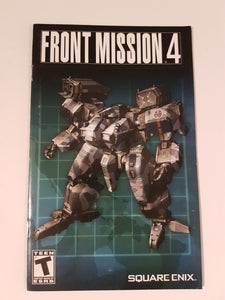 Front Mission 4 [manuel] - Sony Playstation 2 | PS2