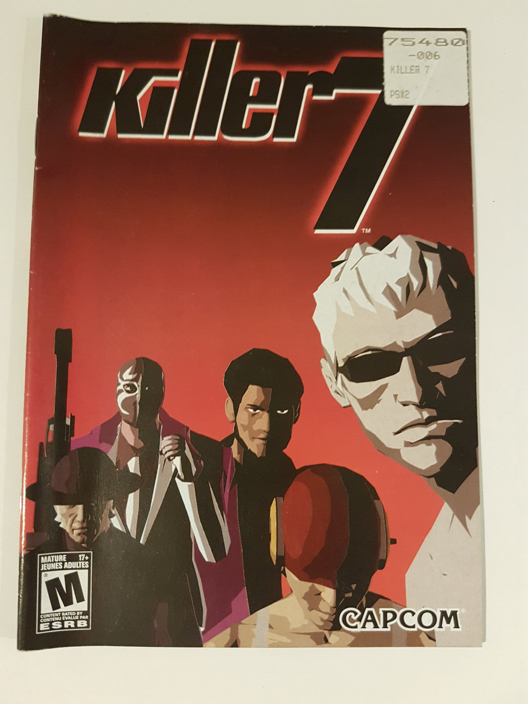 Killer 7 [manual] French - Sony Playstation 2 | PS2
