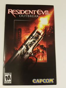 Resident Evil Outbreak [manual] - Playstation | PS2