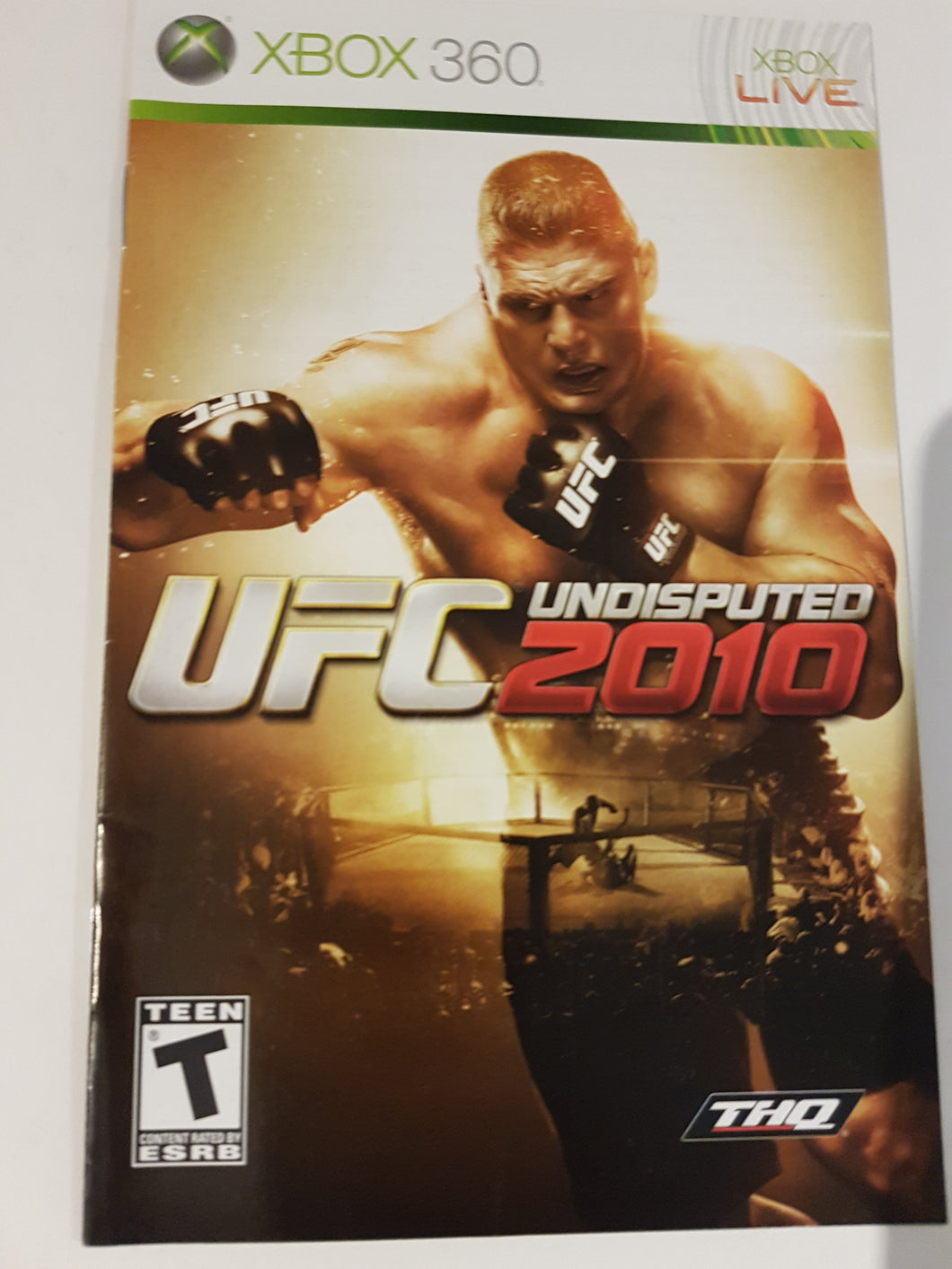 XBOX360 - UFC Undisputed 2010 [manual]