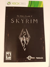 Load image into Gallery viewer, Elder Scrolls V - Skyrim [manual] - Microsoft Xbox 360
